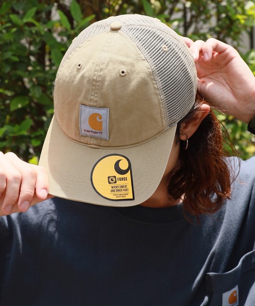 Carhartt/カーハート CANVAS MESH-BACK CAP メッシュキャップ
