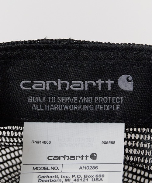 Carhartt（カーハート）の「Carhartt/カーハート CANVAS MESH-BACK CAP メッシュキャップ（キャップ・メンズ・ブラック/ベージュ/グレー/オリーブ・ONE SIZE）」の11枚目の写真