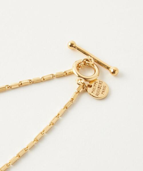 PHILIPPE AUDIBERT（フィリップ オーディベール）の「＜ PHILIPPE AUDIBERT ＞PA KRISTEN NL GD＜ Select by EMMEL REFINES ＞（ネックレス・レディース・ゴールド・FREE）」の3枚目の写真