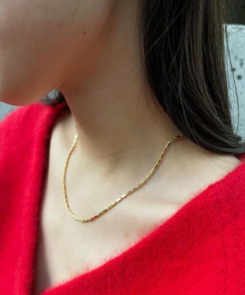 PHILIPPE AUDIBERT（フィリップ オーディベール）の「＜ PHILIPPE AUDIBERT ＞PA KRISTEN NL GD＜ Select by EMMEL REFINES ＞（ネックレス・レディース・ゴールド・FREE）」の5枚目の写真