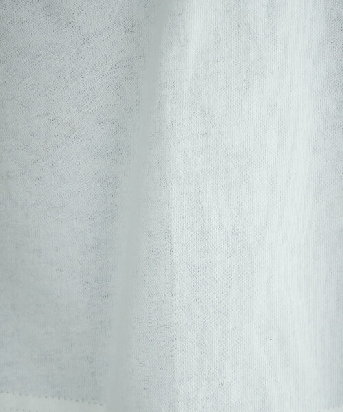 ONIGIRI(オニギリ)の「2WAY ヘンリーネックTシャツ(Tシャツ/カットソー・レディース・チャコール/ネイビー/ベージュ/イエロー×グリーン/オレンジ/ホワイト・FREE)」の22枚目の写真