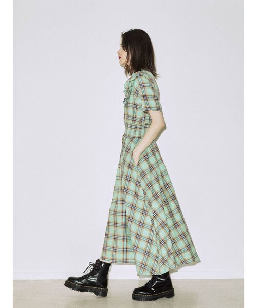 jouetie（ジュエティ）の「ショルダーフリルロングワンピース