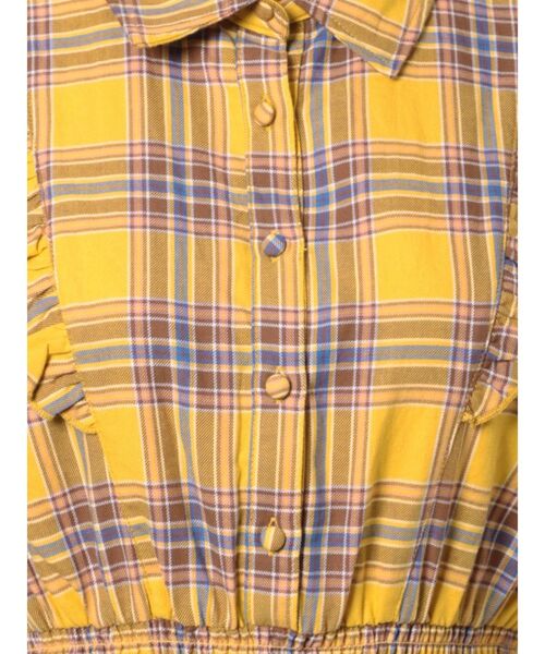 jouetie（ジュエティ）の「ショルダーフリルロングワンピース（ワンピース・レディース・イエロー/グリーン・MEDIUM）」の21枚目の写真