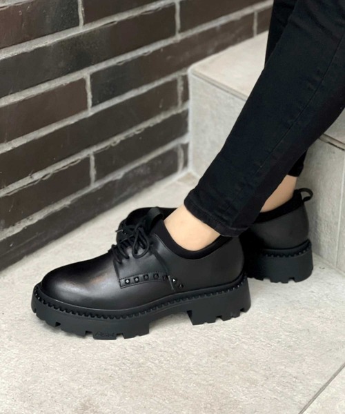 ASH（アッシュ）の「WEB限定アイテム【GIANT BIS】厚底レースアップシューズ（ドレスシューズ・レディース・ブラック・37/35/38/40/39/36）」の9枚目の写真
