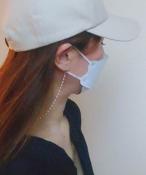 L.H.P(エルエイチピー)の「courage/クラージュ/ボールチェーンピアス(ピアス(両耳用)・レディース・ゴールド・F)」の20枚目の写真