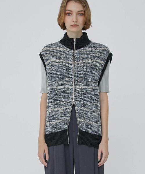 CITY TOKYO（シティトウキョウ）の「スペースダイニットベスト（ベスト・レディース・ブラック/ピンク・FREE）」の7枚目の写真