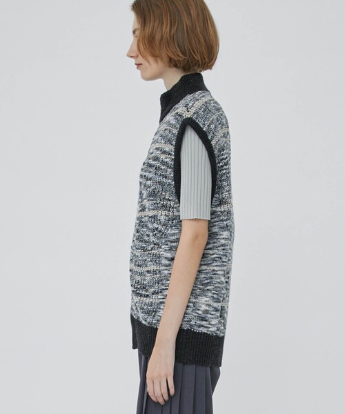 CITY TOKYO（シティトウキョウ）の「スペースダイニットベスト（ベスト・レディース・ブラック/ピンク・FREE）」の8枚目の写真