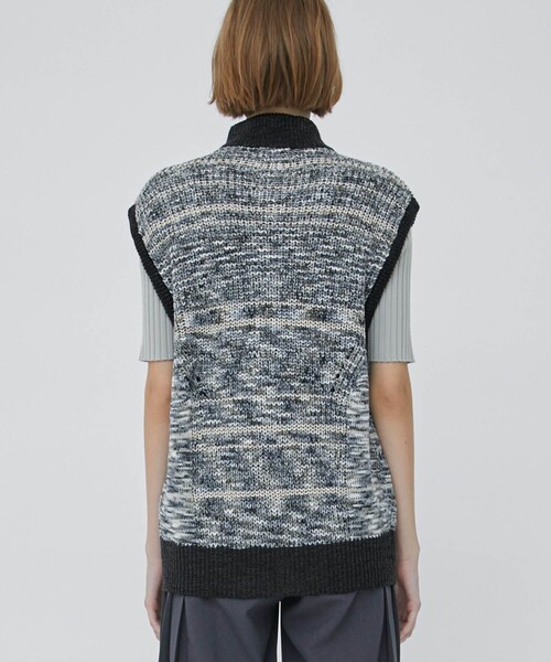 CITY TOKYO（シティトウキョウ）の「スペースダイニットベスト（ベスト・レディース・ブラック/ピンク・FREE）」の9枚目の写真