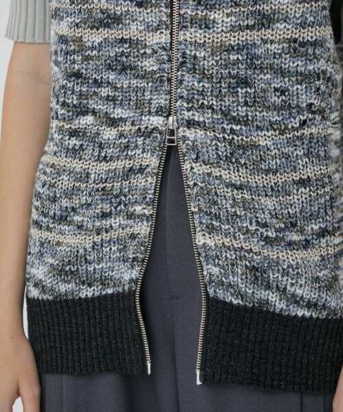 CITY TOKYO（シティトウキョウ）の「スペースダイニットベスト（ベスト・レディース・ブラック/ピンク・FREE）」の12枚目の写真