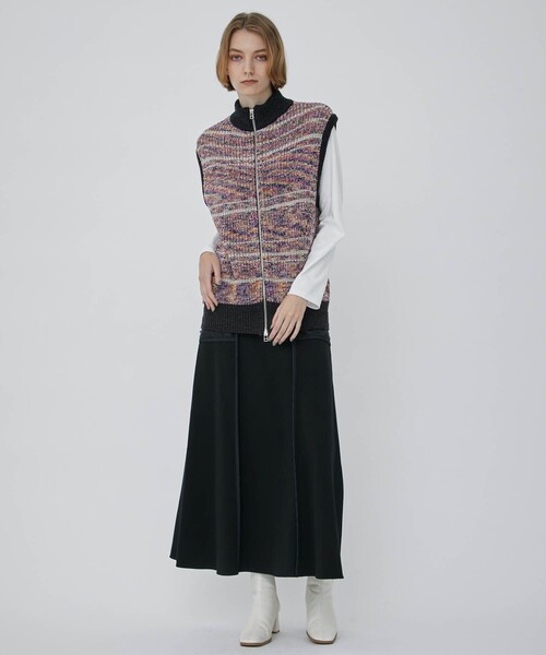 CITY TOKYO（シティトウキョウ）の「スペースダイニットベスト（ベスト・レディース・ブラック/ピンク・FREE）」の16枚目の写真