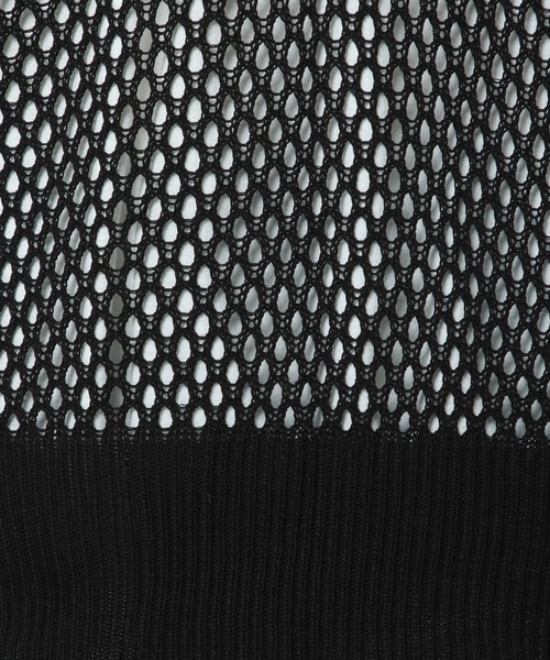 ALAND（エーランド）の「3.3 Field Trip／MESH KNIT VEST 2353203（ベスト・メンズ・ライトベージュ/ブラック・FREE）」の21枚目の写真