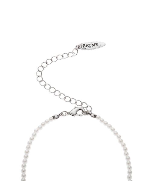 EATME(イートミー)の「E/Mロゴフェイクパールチョーカー(チョーカー・レディース・オフホワイト・FREE)」の12枚目の写真