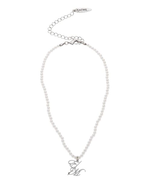 EATME(イートミー)の「E/Mロゴフェイクパールチョーカー(チョーカー・レディース・オフホワイト・FREE)」の13枚目の写真