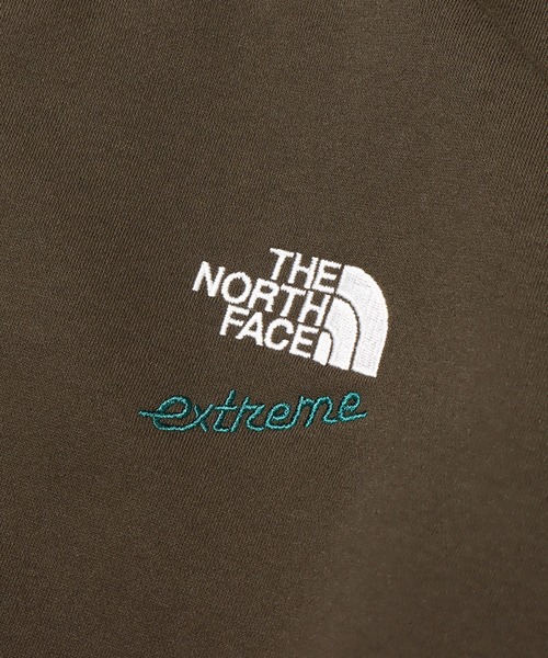 THE NORTH FACE（ザノースフェイス）の「THE NORTH FACE 92EXTREME SWEAT CREW / ザ・ノース・フェイス ナインティーツーエクストリームスウェットクルー（スウェット・メンズ・グレー/オリーブ・L/XL/S/M/XXL）」の5枚目の写真