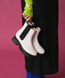 bohmal | 【2022AW】サイドゴアトラックソールブーツ(ブーツ)