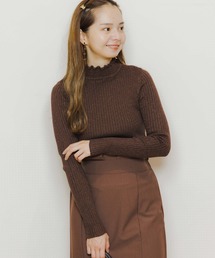 flower | ブライトリブニット3(ニット/セーター)