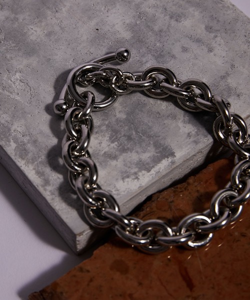 JUNRED(ジュンレッド)の「ital. from JUNRed / bean bracelet(ブレスレット・メンズ・シルバー・FREE)」の3枚目の写真