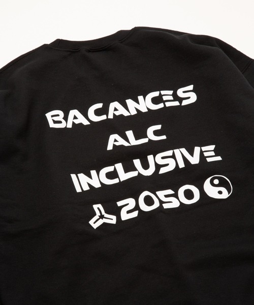 AlexanderLeeChang（アレキサンダーリーチャン）の「BACANCES ALL INCLUSIVE×AlexanderLeeChang/バカンス・オールインクルーシブ×アレキサンダーリーチャン BLC CREW NECK SWEAT ALEX LOGO（スウェット・メンズ・ブラック/グレー/ゴールド・M/L/XL）」の6枚目の写真