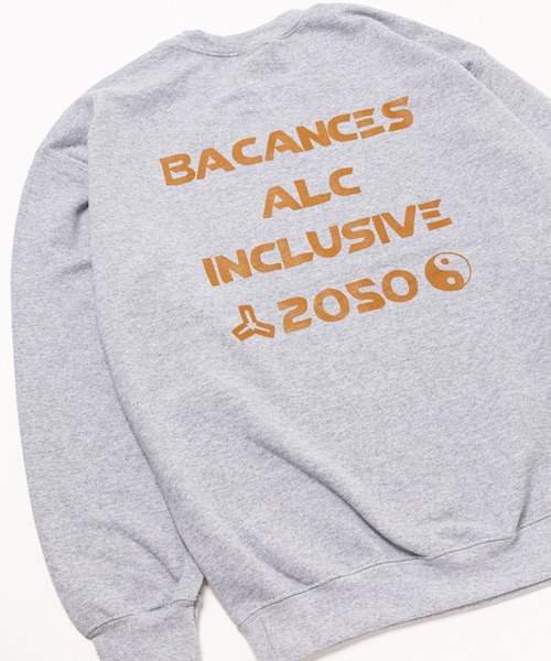 AlexanderLeeChang（アレキサンダーリーチャン）の「BACANCES ALL INCLUSIVE×AlexanderLeeChang/バカンス・オールインクルーシブ×アレキサンダーリーチャン BLC CREW NECK SWEAT ALEX LOGO（スウェット・メンズ・ブラック/グレー/ゴールド・M/L/XL）」の13枚目の写真