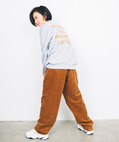 AlexanderLeeChang（アレキサンダーリーチャン）の「BACANCES ALL INCLUSIVE×AlexanderLeeChang/バカンス・オールインクルーシブ×アレキサンダーリーチャン BLC CREW NECK SWEAT ALEX LOGO（スウェット・メンズ・ブラック/グレー/ゴールド・M/L/XL）」の7枚目の写真