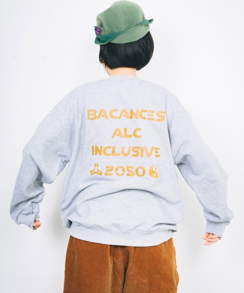 AlexanderLeeChang（アレキサンダーリーチャン）の「BACANCES ALL INCLUSIVE×AlexanderLeeChang/バカンス・オールインクルーシブ×アレキサンダーリーチャン BLC CREW NECK SWEAT ALEX LOGO（スウェット・メンズ・ブラック/グレー/ゴールド・M/L/XL）」の21枚目の写真