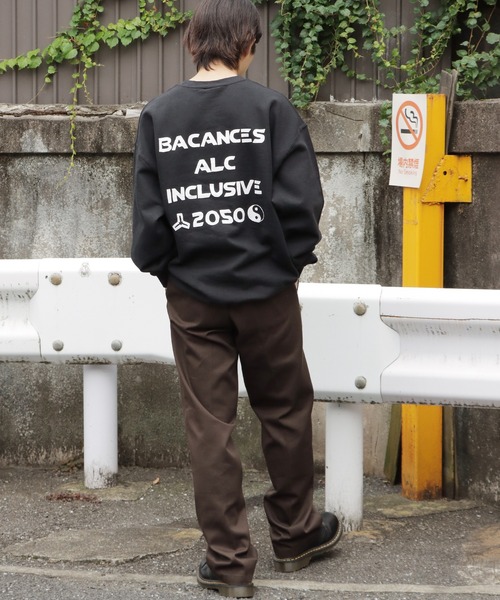 AlexanderLeeChang（アレキサンダーリーチャン）の「BACANCES ALL INCLUSIVE×AlexanderLeeChang/バカンス・オールインクルーシブ×アレキサンダーリーチャン BLC CREW NECK SWEAT ALEX LOGO（スウェット・メンズ・ブラック/グレー/ゴールド・M/L/XL）」の20枚目の写真