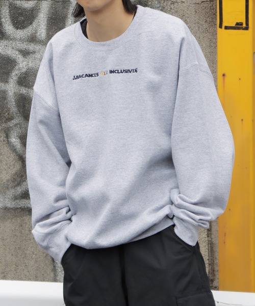 AlexanderLeeChang（アレキサンダーリーチャン）の「BACANCES ALL INCLUSIVE×AlexanderLeeChang/バカンス・オールインクルーシブ×アレキサンダーリーチャン BLC CREW NECK SWEAT ALEX LOGO（スウェット・メンズ・ブラック/グレー/ゴールド・M/L/XL）」の22枚目の写真