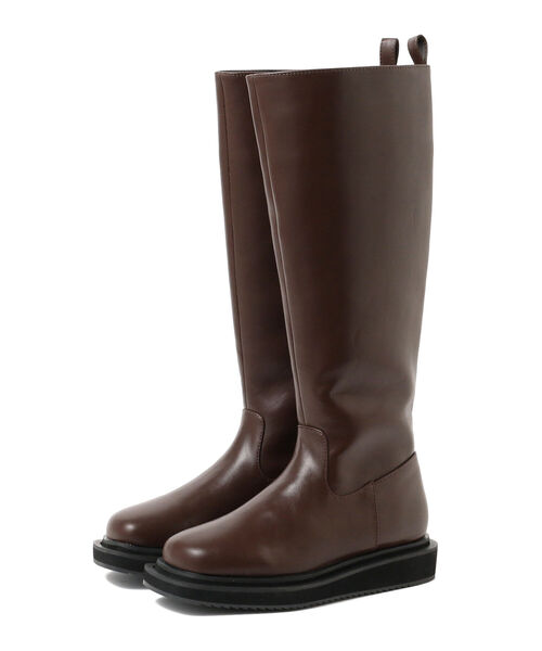 B:MING by BEAMS（ビーミングバイビームス）の「B:MING by BEAMS / プラットフォーム ロング ブーツ（ブーツ・レディース・ダークブラウン/ブラック・23.5/22.5/24.5）」の11枚目の写真