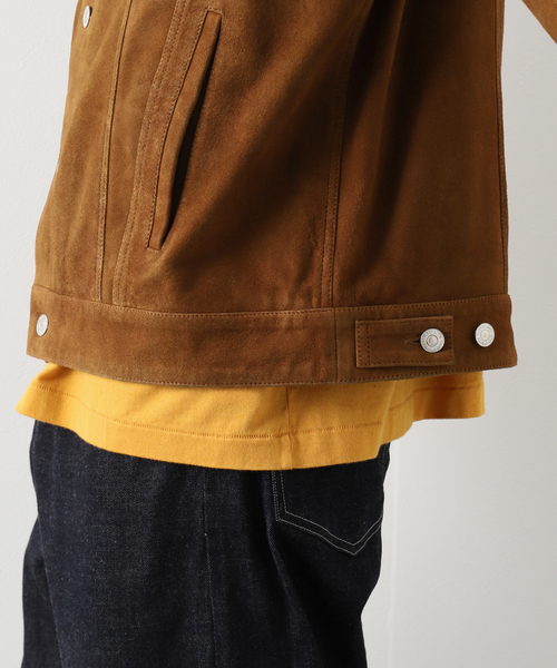 SEVEN BY SEVEN x JOURNAL 3rd スエードジャケット M 800-5125004-cml-01.jpg