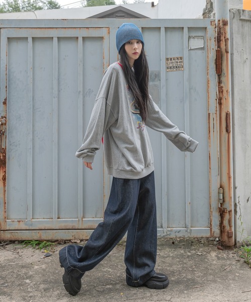 hussein chalayan スウェット再構築デザインスカート M hussein chalayan スウェット再構築デザインスカート M レディース