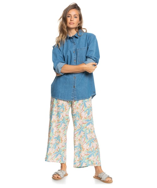ROXY(ロキシー)の「SEASIDE TOWN DENIM/ロキシーデニムシャツ(シャツ/ブラウス・レディース・ブルー・X-SMALL/MEDIUM/SMALL)」の10枚目の写真