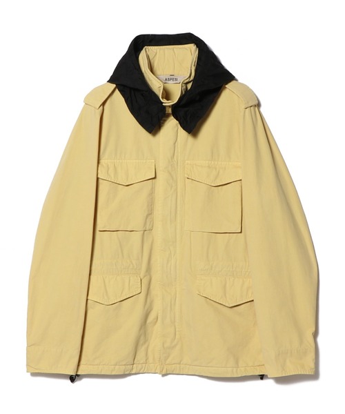ASPESI（アスペジ）の「ASPESI / M-65 ブルゾン（ブルゾン・メンズ・イエロー/ピンク・MEDIUM/SMALL）」の4枚目の写真