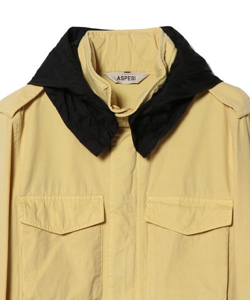 ASPESI（アスペジ）の「ASPESI / M-65 ブルゾン（ブルゾン・メンズ・イエロー/ピンク・MEDIUM/SMALL）」の7枚目の写真