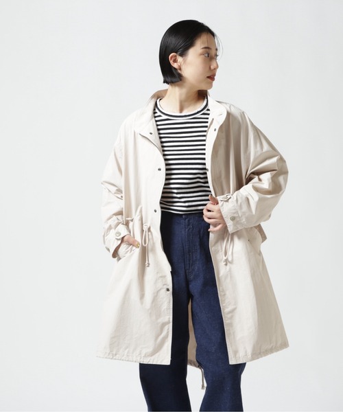 MANASTASH(マナスタッシュ)の「MANASTASH/マナスタッシュ フィッシュテールコート(その他アウター・レディース・ブラック/カーキ/その他6・1)」の3枚目の写真