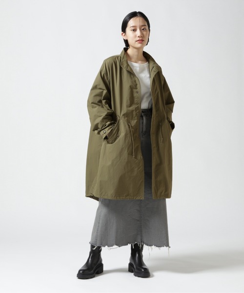MANASTASH(マナスタッシュ)の「MANASTASH/マナスタッシュ フィッシュテールコート(その他アウター・レディース・ブラック/カーキ/その他6・1)」の6枚目の写真