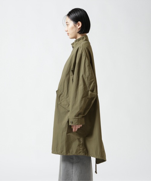 MANASTASH(マナスタッシュ)の「MANASTASH/マナスタッシュ フィッシュテールコート(その他アウター・レディース・ブラック/カーキ/その他6・1)」の10枚目の写真