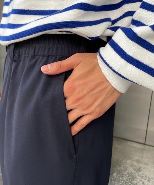 CIAOPANIC(チャオパニック)の「【セットアップ】TRワイドパンツ(スラックス・メンズ・ネイビー/ブラウン/グレー・MEDIUM/LARGE)」の7枚目の写真