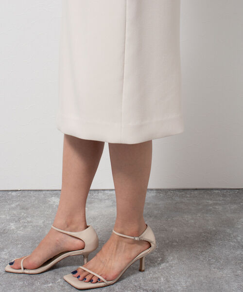 NOLLEY’S(ノーリーズ)の「ウォッシャブルダブルクロススーツスカート(スカート・レディース・ネイビー/ベージュ・36/38/40)」の13枚目の写真