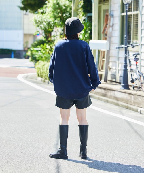 U.S. POLO ASSN.(ユーエスポロアッスン)の「【U.S.POLO ASSN./ユーエスポロアッスン】別注ワンポイント刺繍クルーネックスウェット/ユニセックス/裏起毛/裏起毛スウェット/(スウェット・メンズ・ライトグレー/ブラック/オフホワイト/グリーン/ネイビー・SMALL/MEDIUM/LARGE)」の13枚目の写真