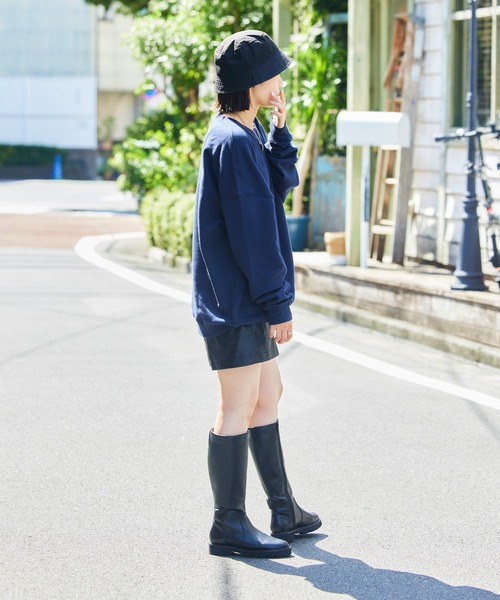 U.S. POLO ASSN.(ユーエスポロアッスン)の「【U.S.POLO ASSN./ユーエスポロアッスン】別注ワンポイント刺繍クルーネックスウェット/ユニセックス/裏起毛/裏起毛スウェット/(スウェット・メンズ・ライトグレー/ブラック/オフホワイト/グリーン/ネイビー・SMALL/MEDIUM/LARGE)」の12枚目の写真