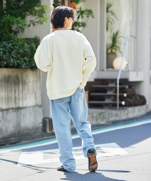 U.S. POLO ASSN.(ユーエスポロアッスン)の「【U.S.POLO ASSN./ユーエスポロアッスン】別注ワンポイント刺繍クルーネックスウェット/ユニセックス/裏起毛/裏起毛スウェット/(スウェット・メンズ・ライトグレー/ブラック/オフホワイト/グリーン/ネイビー・SMALL/MEDIUM/LARGE)」の18枚目の写真
