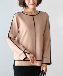 Ehre style（エーレスタイル）の「綺麗に着たいを叶えるセンターラインニット（Tシャツ/カットソー）」