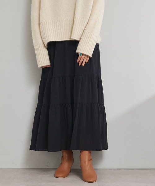 SHENERY（シーナリー）の「ステッチショートブーツ（ブーツ・レディース・ブラック/ブラウン・36/37/38）」の9枚目の写真