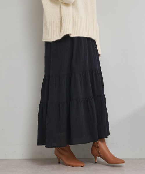 SHENERY（シーナリー）の「ステッチショートブーツ（ブーツ・レディース・ブラック/ブラウン・36/37/38）」の10枚目の写真