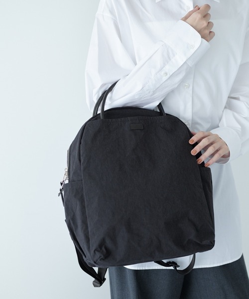 STANDARD SUPPLY(スタンダードサプライ)の「【ECモール限定】スタンダードサプライ / SHRINK NYLON シュリンクナイロン / WALLABY ワラビー(バックパック/リュック・レディース・ホワイト/ブラック/グレー・FREE)」の6枚目の写真