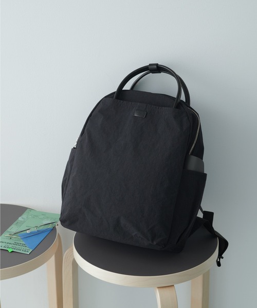 STANDARD SUPPLY(スタンダードサプライ)の「【ECモール限定】スタンダードサプライ / SHRINK NYLON シュリンクナイロン / WALLABY ワラビー(バックパック/リュック・レディース・ホワイト/ブラック/グレー・FREE)」の7枚目の写真