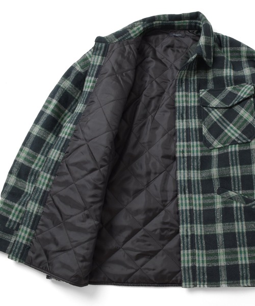 PEN FIELD（ペンフィールド）の「【Penfield】チェックCPOシャツ（カバーオール・キッズ・ネイビー/ブラウン/グレー・170cm/150cm/140cm/160cm）」の7枚目の写真