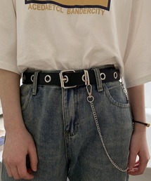 NOVESSEL | 『NOVESSEL/ノベセル』チェーン付きベルト【Y】【CN】(ベルト)