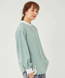 green label relaxing | ［ size SHORT あり ］カラー クレリック シャツ(シャツ/ブラウス)