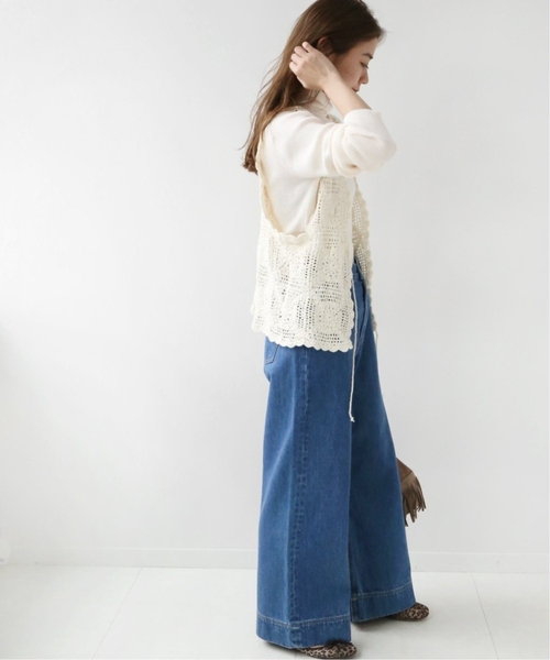 JOURNAL STANDARD relume（ジャーナルスタンダード　レリューム）の「《追加4》スイスオーガニックコットンタートルネックプルオーバー（ニット/セーター・レディース・ブルー/ブラック/ホワイト/イエロー/オレンジ・FREE）」の12枚目の写真